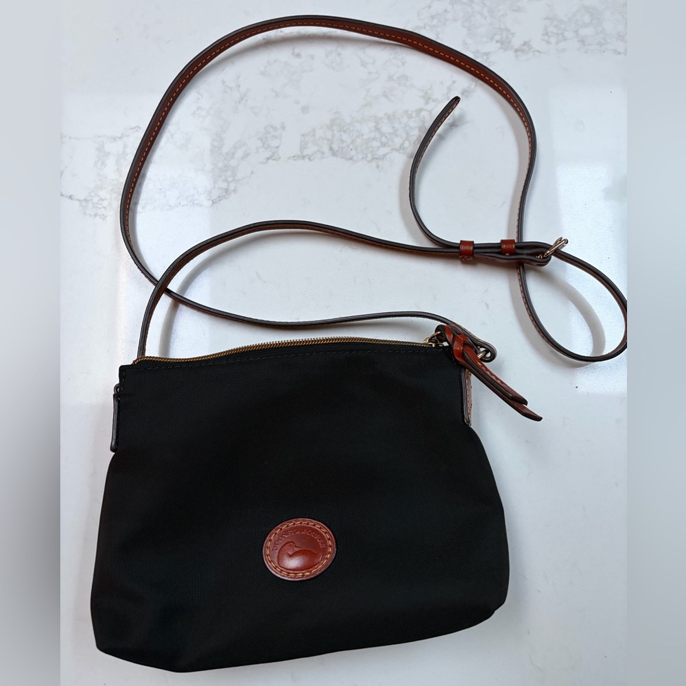 Dooney & Bourke Red and Brown Interior